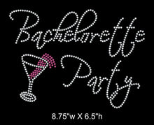 Load image into Gallery viewer, Bachelorette Party Rhinestone Transfer - 2 Color GetTShirty
