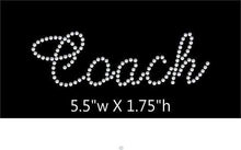 Load image into Gallery viewer, Coach DIY Iron on Rhinestone Transfer BLING GetTShirty

