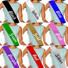 Load image into Gallery viewer, Happy 13th Birthday Rhinestone Sash, 13th Birthday - Custom Sash GetTShirty
