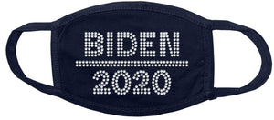 Joe Biden 2020 Presidential Rhinestone Face Mask gettshirty