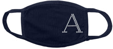 Load image into Gallery viewer, Monogram Initialed Personalized Rhinestone Face Mask gettshirty
